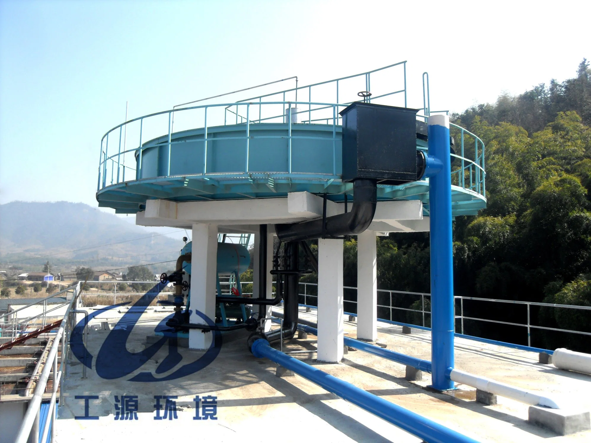 Lake Treatment Equipment Algae and Tss Removal Plant Superifical Dissolved Air Flotation Machine