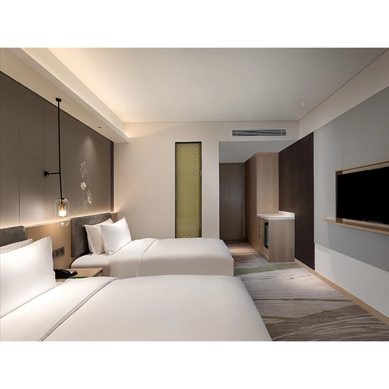 Foshan Fabricante - Paquetes personalizados de mobiliario de habitación de hotel con Star Standard Conjuntos de dormitorio