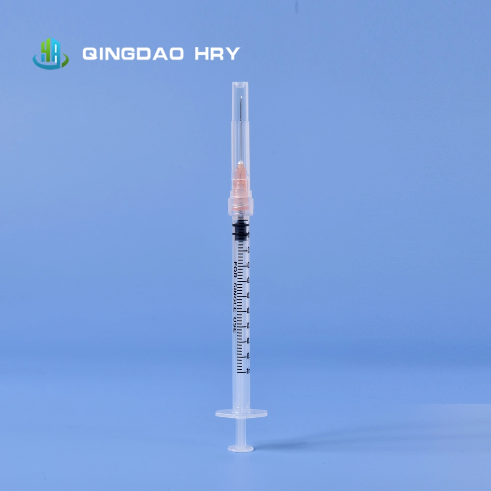 30-Year Factory Supply 3-Parts Plastic Sterile Disposable Syringe with FDA 510K CE&ISO Approved