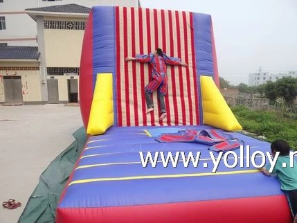 Inflatable Game Velcro Sticky Wall with Magic Tape Suits