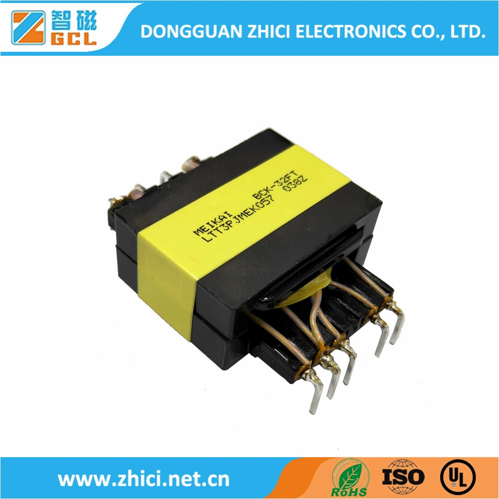 Chinese UL Approved EC34 Flyback Transformer for Photovoltaic Inverter Control Devices