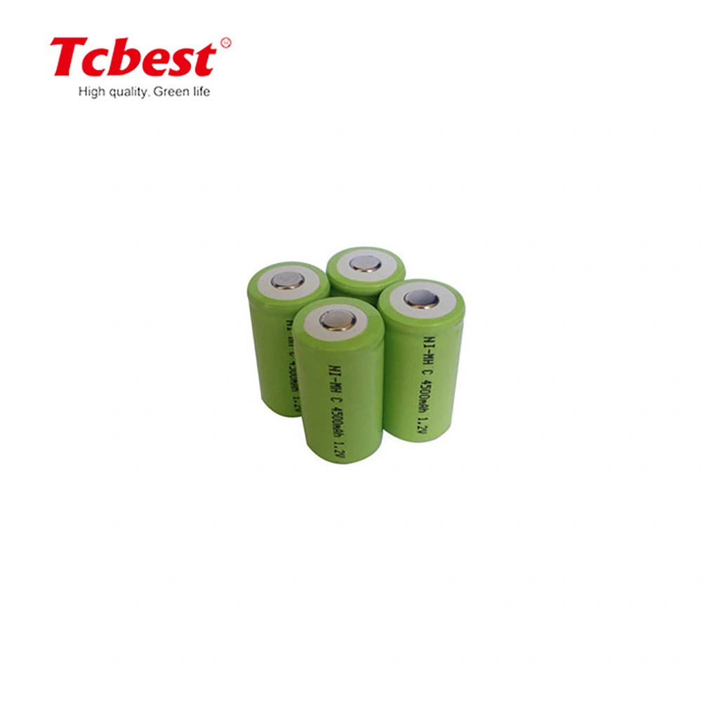 Tcbest Customized Ni-MH/NiMH Rechargeable Battery Pack 4500mAh 18V C Size Battery 3800mAh 5000mAh Rechargeable Ni-MH Battery Cells