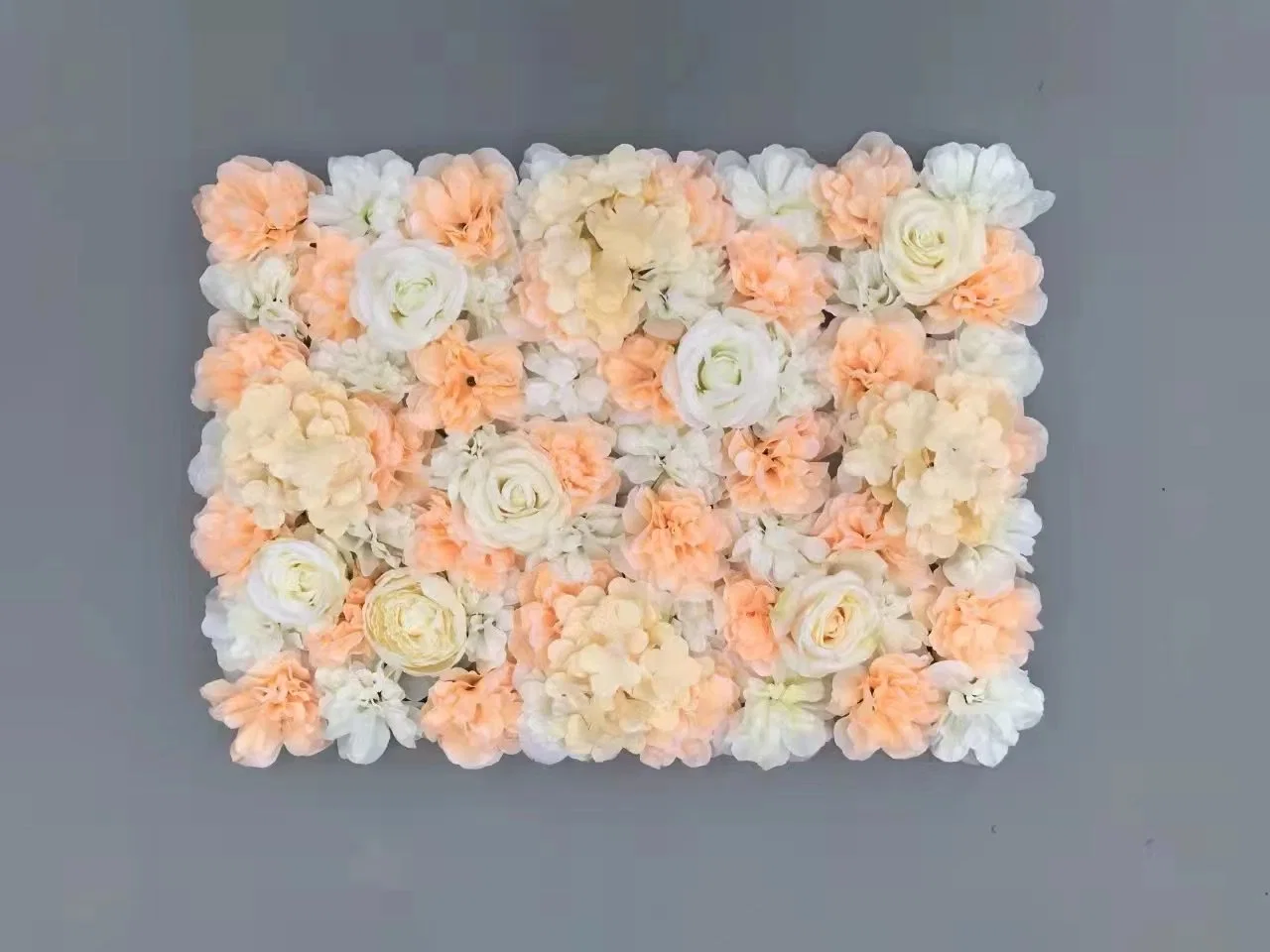 Flores artificiales de plástico de pared Pared deja para el interior la decoración del hogar