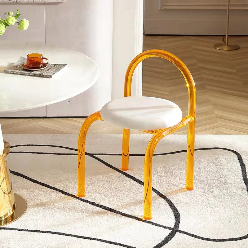 Nuevo estilo acrílico y colorido Cojín de silla de comedor Muebles