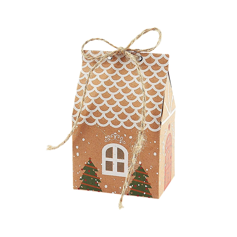 Custom Christmas Decoration Artwork Printed Promotion Packaging Gift Paper Box Candy Accessories Toys Surprise Gift Packaging Box