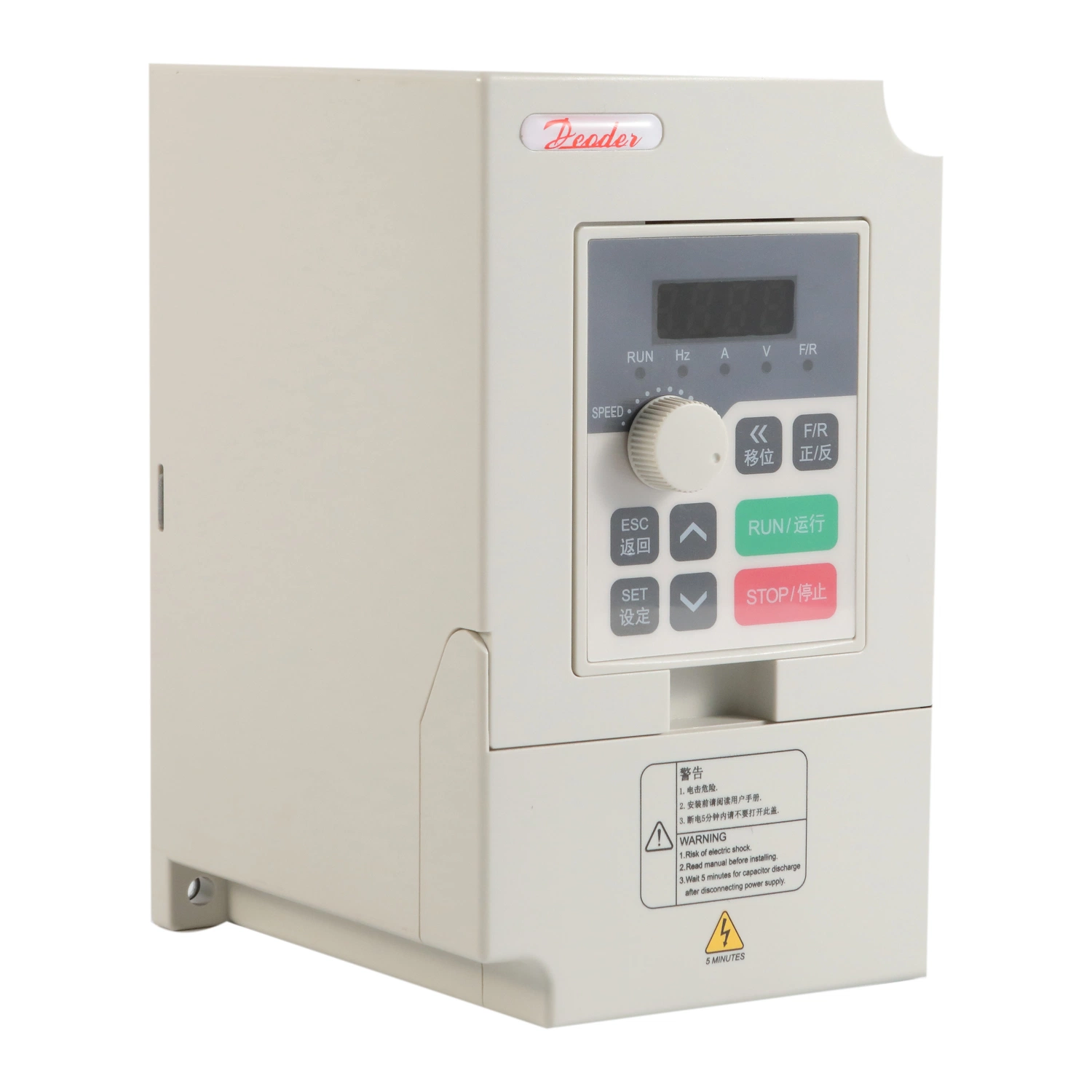 Convertisseur VFD 3 kW triphasé 380 V 1.5 à fréquence variable Lecteur