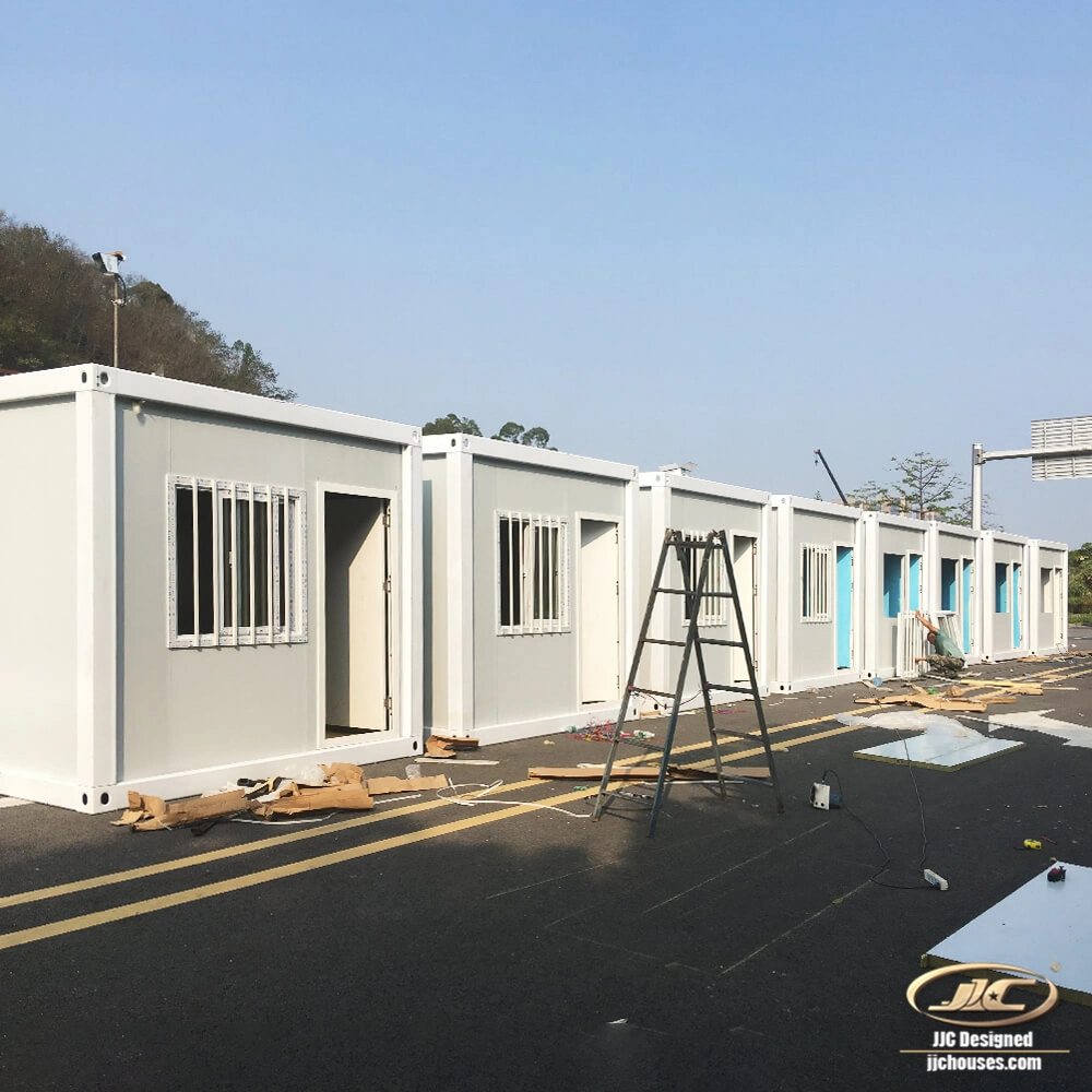 Commercial Portable Steel Structure Prefab House Container, Multi Storey Prefab Office Litter Pre Fab House Container Building