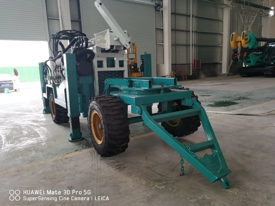 New 105kw (6 Cylinder) Portable Water Well Drilling Machine Agriculture Machinery Equipment