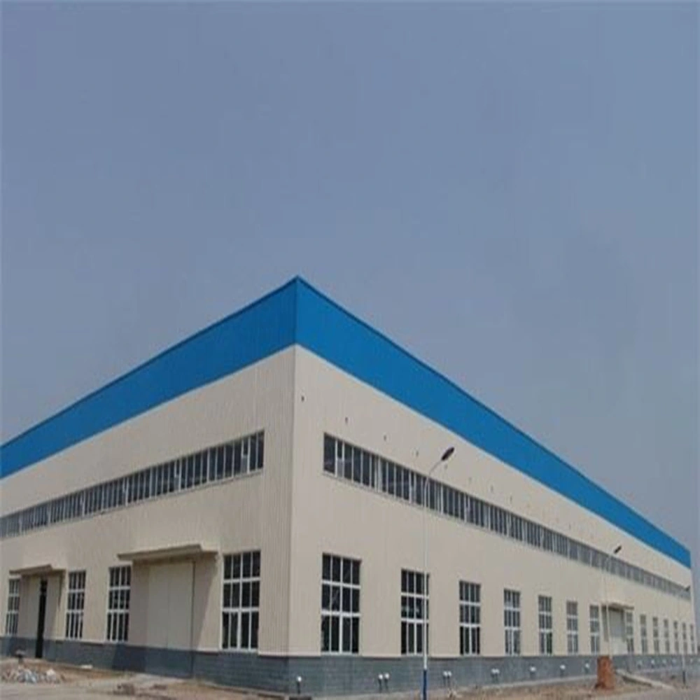 SGS Certificate Welded H Steel Metal Building Material Workshop, Storage, 4s Car