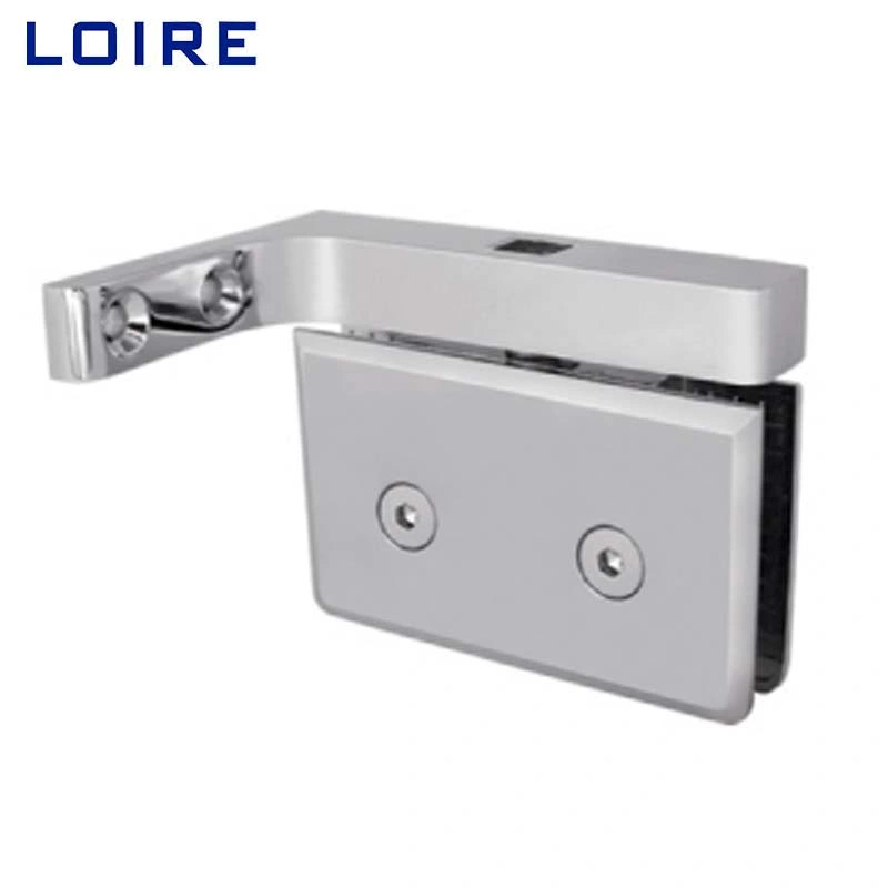 Wholesale Pivot Shower Hardware Hinges Left Hand Mount Shown Offset Bracket Wall Mount Shower for Glass Door