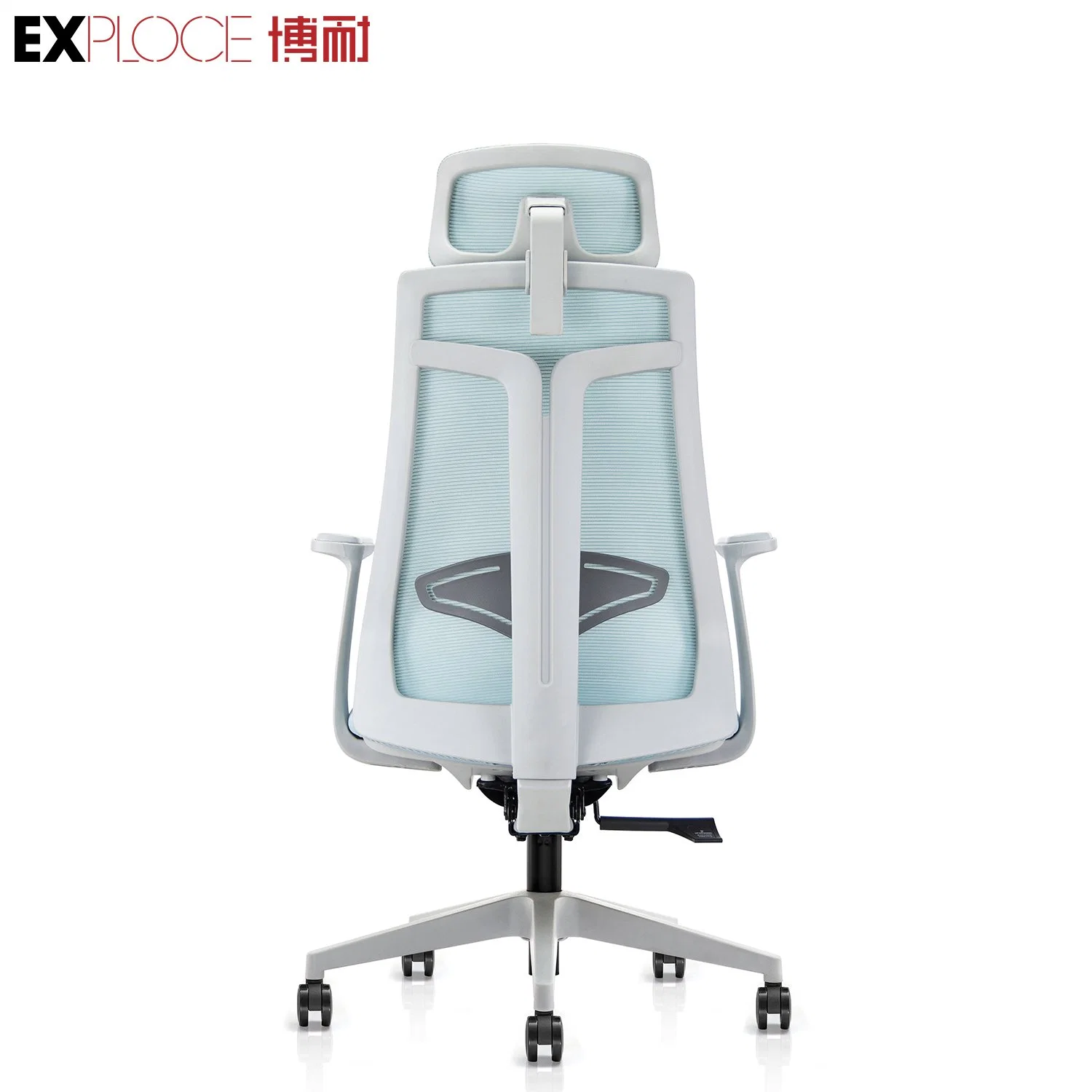Home Work Office Classic Manufacturer High Back Mesh Chair Price Fixed Armrest Office Mesh Chairs Modern Design Furniture