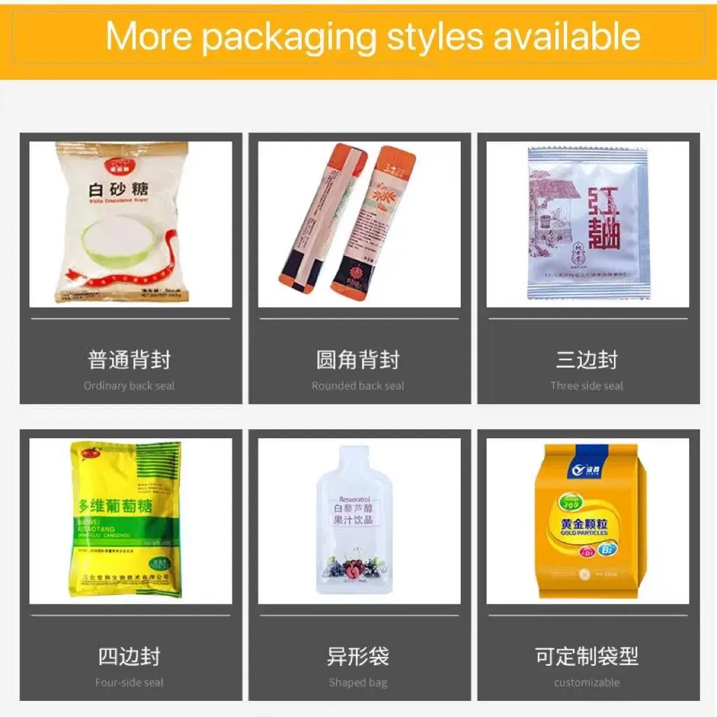 Granular/Sachet/Soy/Sauce/Vinegar/Oil/Coffee/Milk Tea/Pouch/Powder/Liquid/Seasoning/Snack/Mustard Automatic Sealing Vacuum Food Packing Packaging Machine9