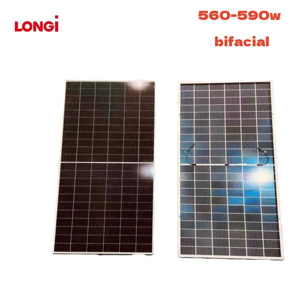 Longi Solar Panel 560W 565W 570W 575W 580W 585W 590W Solar Panels Europe Warehouse Aire Acondicionado Con Panel Solar