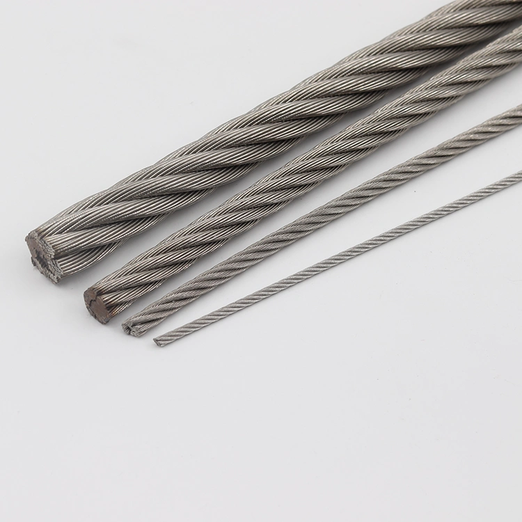 Factory Directly Sale Stainless Steel Wire Rope Stainless Steel Cable