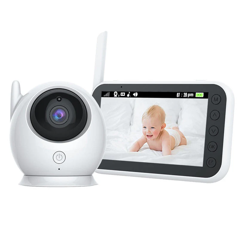 Высокое качество радионяни беспроводной дисплей Full HD Audio WiFi камера наблюдения за ребенком двусторонний разговора с приборами ночного видения