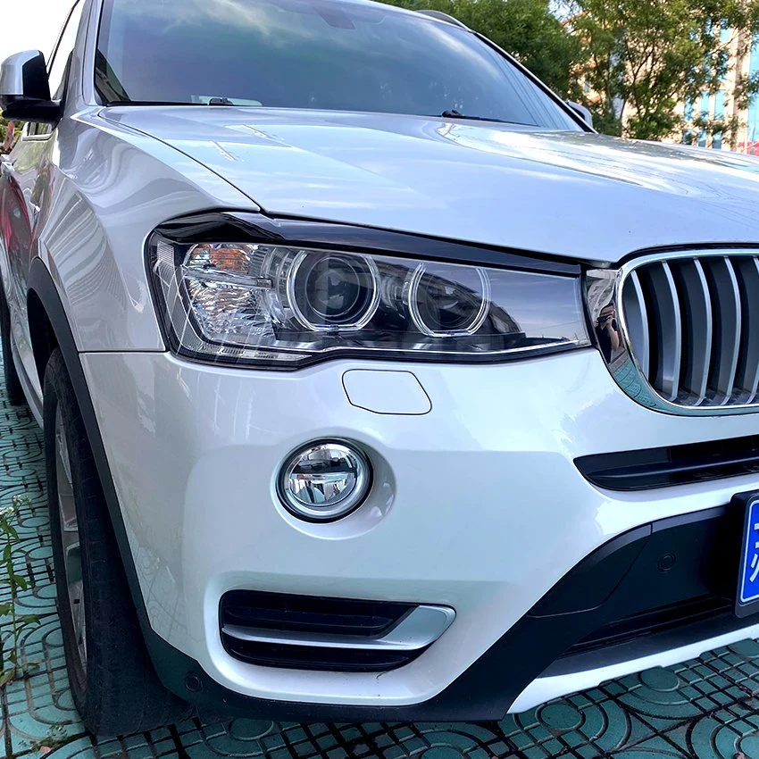 ABS بلاستيك للمصابيح الأمامية BMW X3 F25 X4 F26 2014-2017 الحواجب