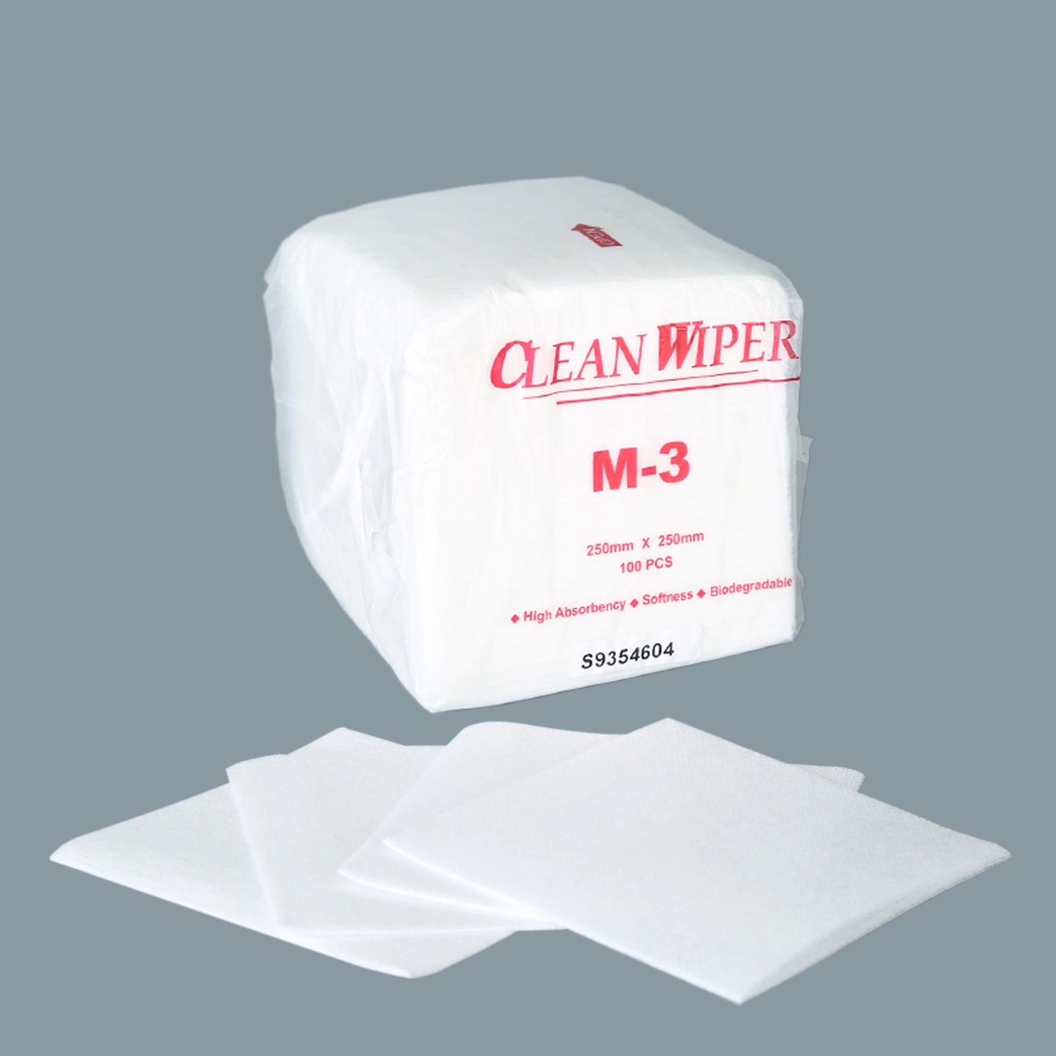 M-3 Wipe Soft Hard Dust Free Cleanroom Wiper Cleaning Cloth Non-Woven Wipe