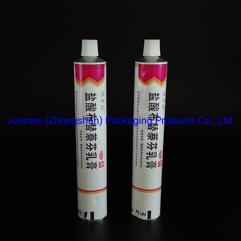 Aluminum Tube Soft Empty Metal Container Customized Offset Printing Packaging Factory Price