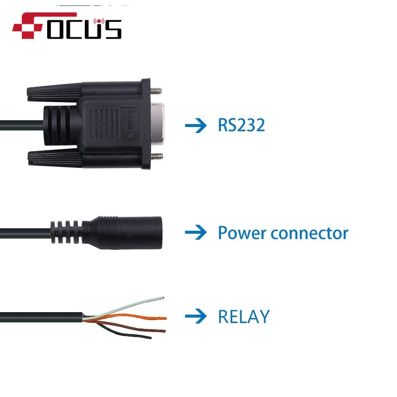 التحكم في الوصول إلى السيارة من بوابة الركن المقاومة للماء بطول 10 أمتار. RFID قارئ UHF