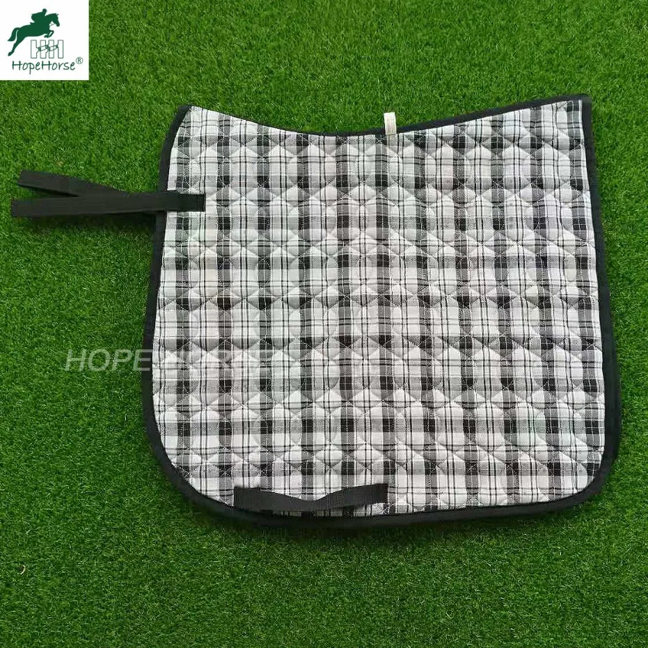 Customized Shape Polyester Fabric Comfortable Horse Gear Breathable Saddle Pad