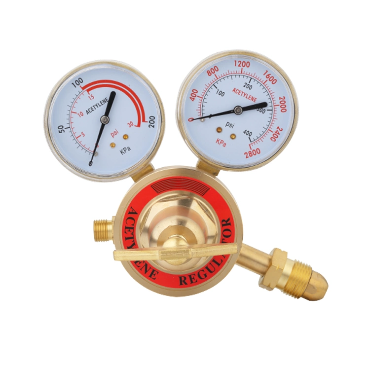 American Type Gas Pressure Regulator Medium Duty with Brass Cover