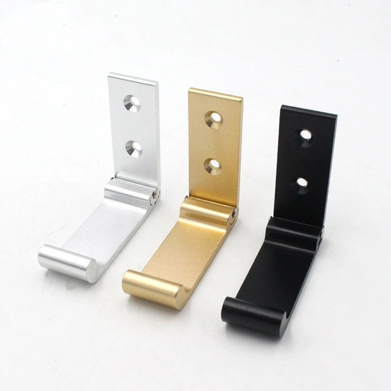 Foldable Metal Living Room Wardrobe Clothes Hidden Hook Kitchen Wall Bracket Hook