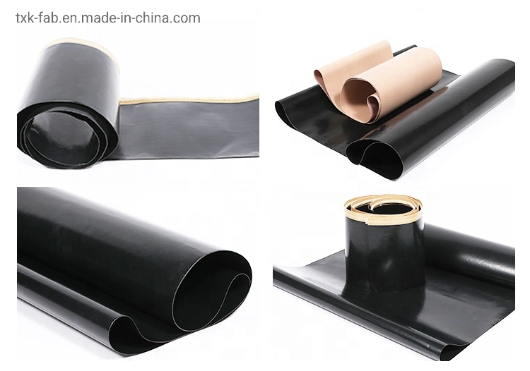 Customized Size Heat Resistant PTFE Coated Fiberglass Fabric for Seamless Fusing Machine Conveyor Belt