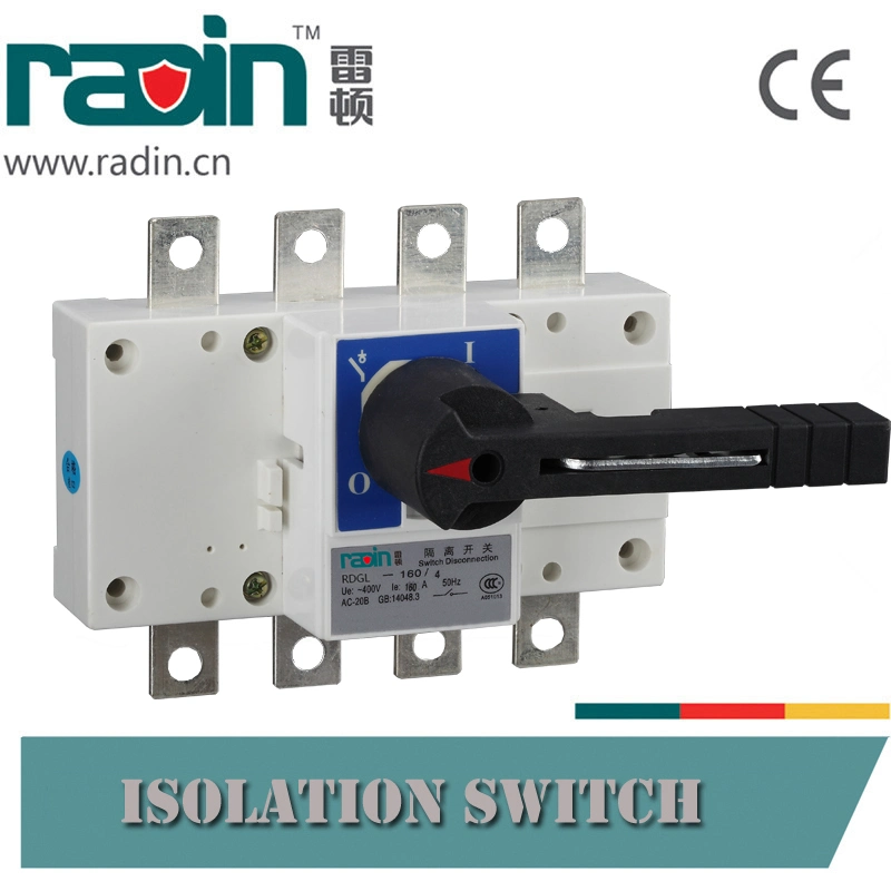 Rdgl-125A-1600A Changover нагрузки разъединитель