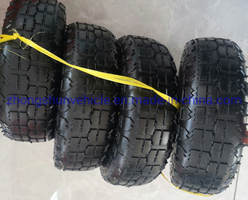 Popular Model Rubber Trolley Tyre for Tool Cart, Garden Cart