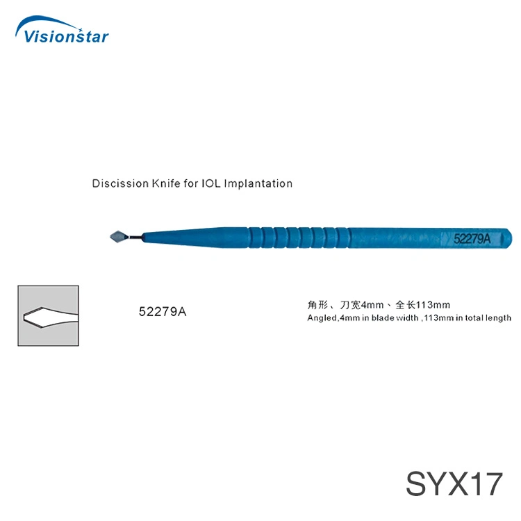 Ophthalmologische Chirurgische Instrumente Syx17 Mikrochirurgischer Instrumentensatz für Phaco