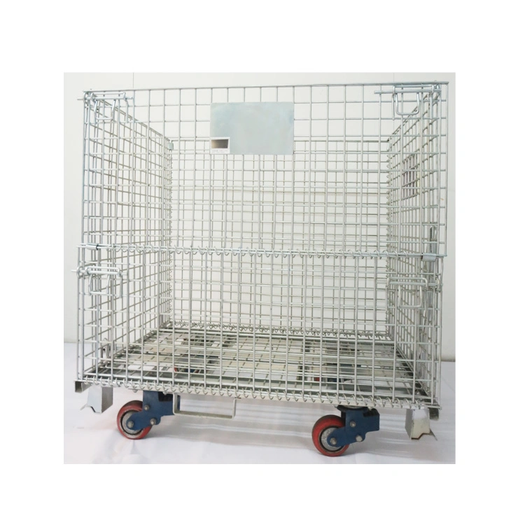 Multi-Purpose Factory Cage Metal/ Basket Container Wire Top Cover