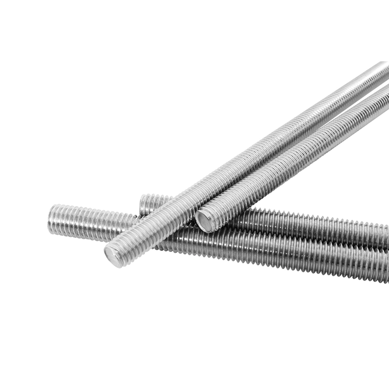 Petrochemical Fasteners S2205 S2507 Non Standard Stainless Steel Double End Stud Bolt Threaded Rod