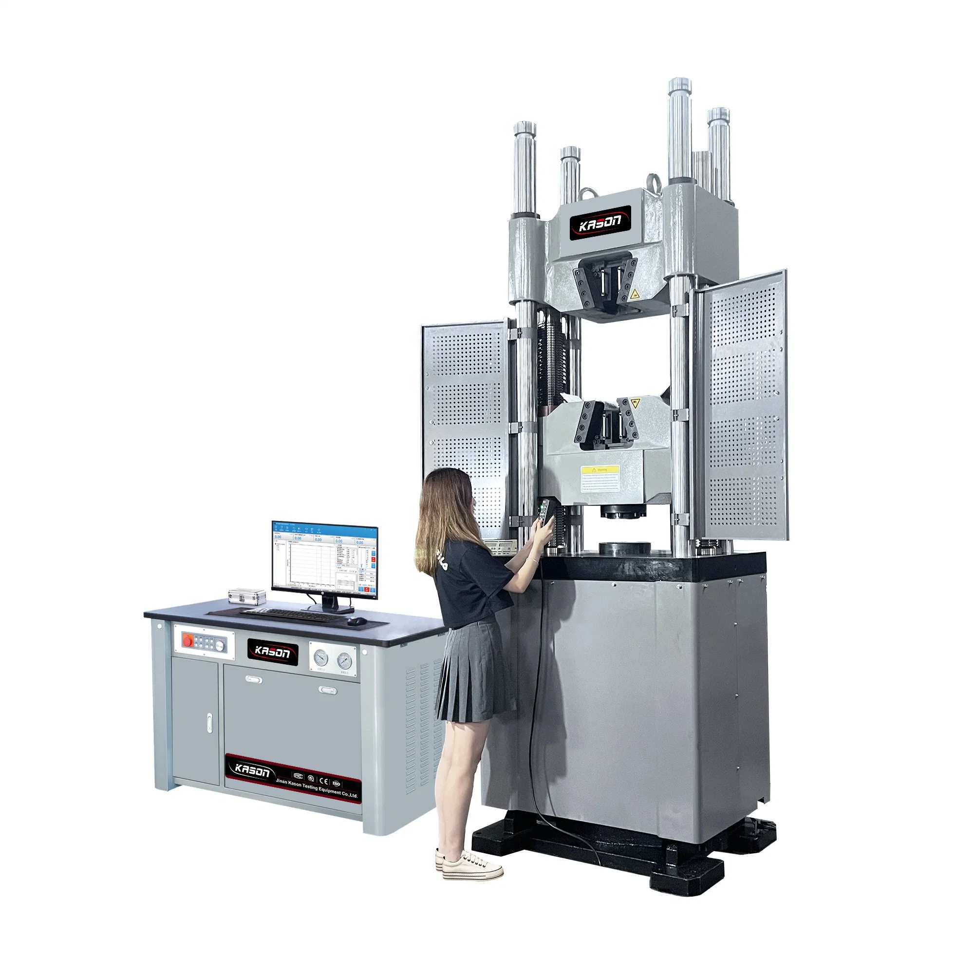 Software Hydraulic Rebar Laboratory Universal Tesile Compression Bending Testing Machine