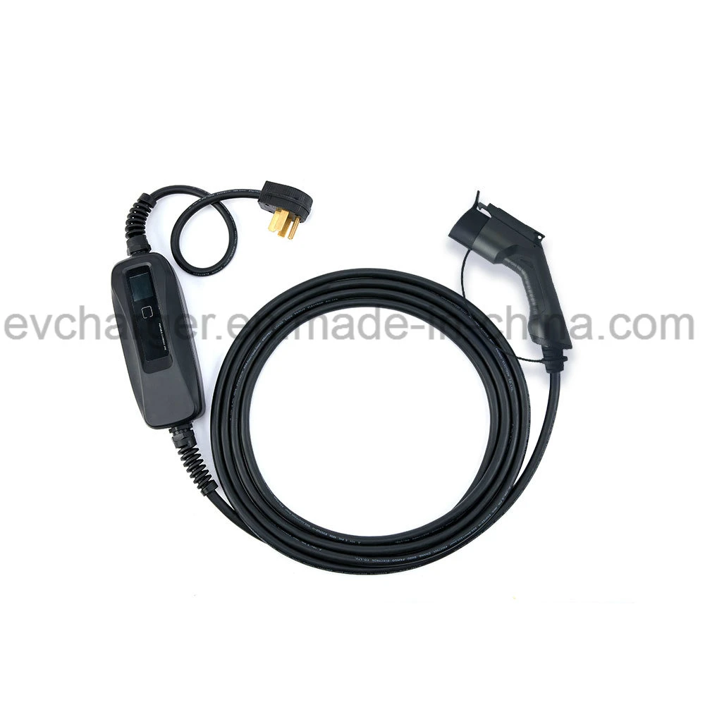 Modo de 32 A 2 EV portátil el cable de carga con conector macho CEE