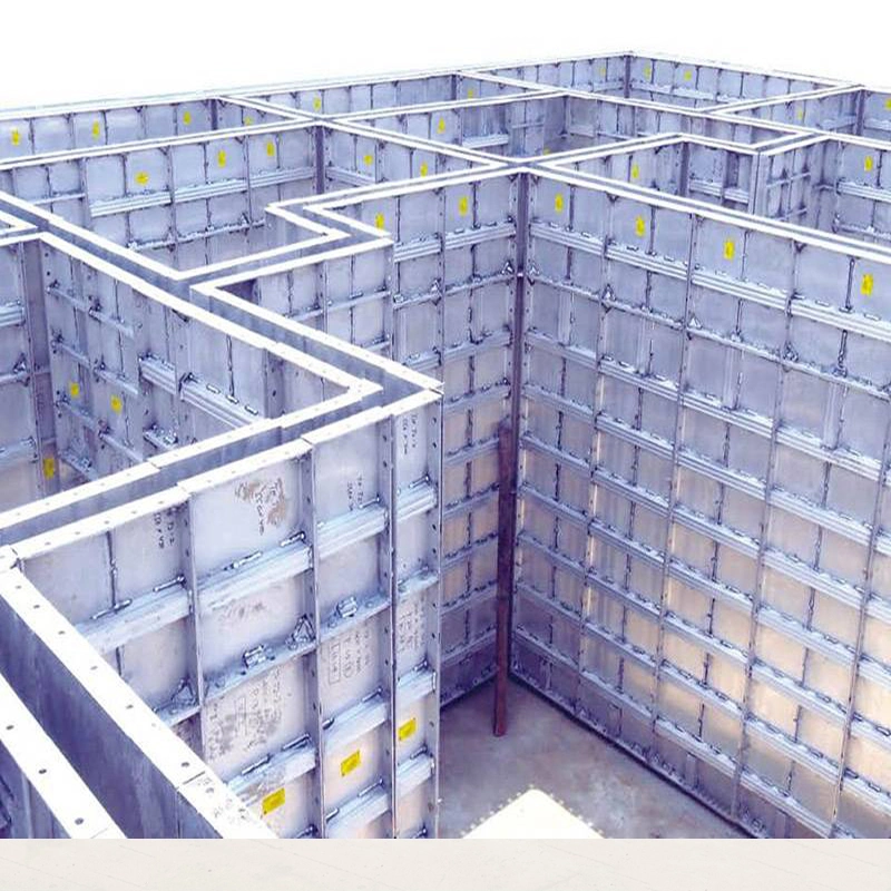 Modular Aluminium Concrete Formwork System for Building Construction