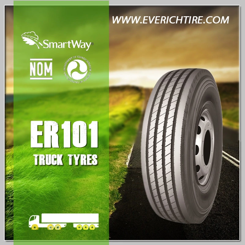 Qualidade Premium Truck fábrica de pneus com DOT ECE Smartway Nom (11R22.5 11R24,5 295/75R22.5 285/75R22.5)