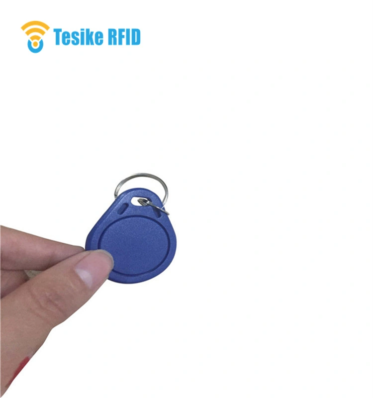 Cmyk Offset Printing Customized RFID Key Fob Rewritable 125kHz RFID Tags Em4305/Tk4100