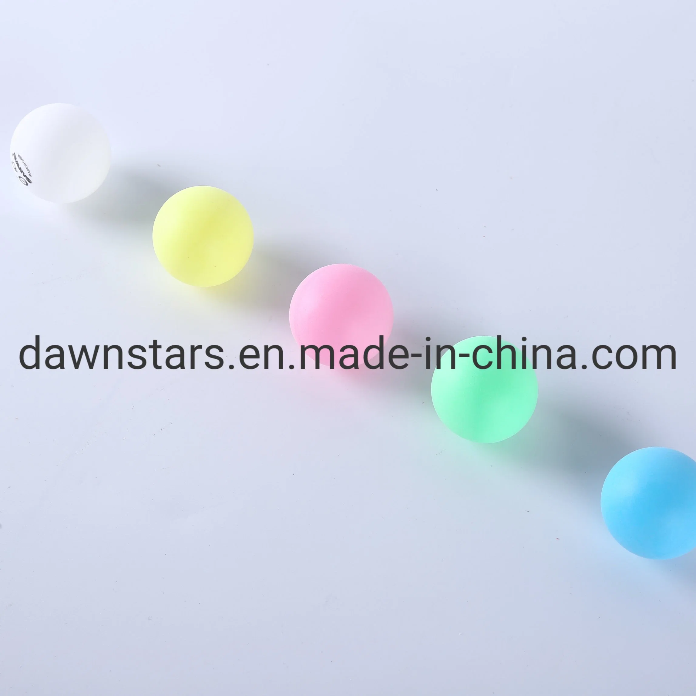 Hot Selling Color ABS Ping Pong Balls Table Tennis Sporting Goods