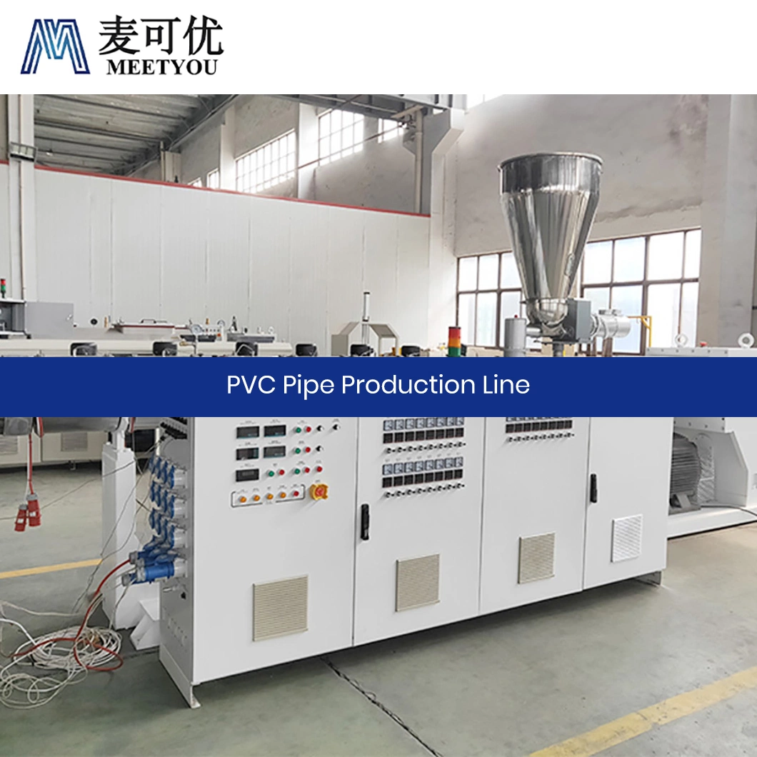 Meetyou Machinery HDPE Sheet Extruder Wholesale/Supplier PVC Double-Wall Corrugated Pipe Production Line Suppliers China Plastic Machine PVC Pipe Production Line