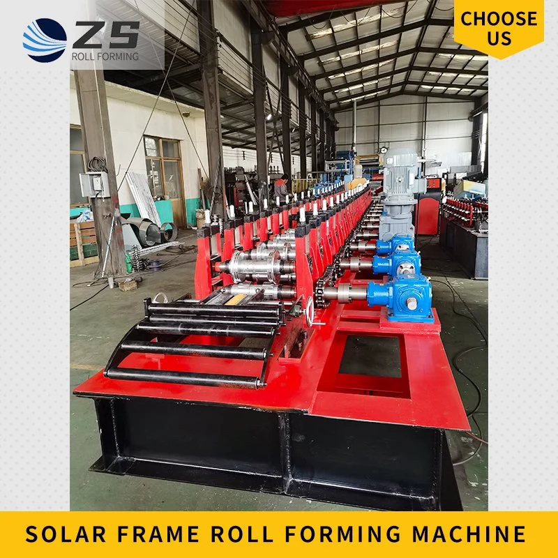 Solar Mounted Steel Profile C Channel Roll Forming Production Line