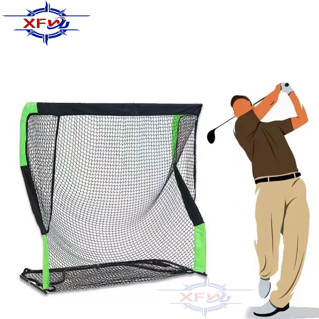 Portátil Golf Net Z-shaped personalizado em forma de Z para treinos no interior e exterior Rede desportiva