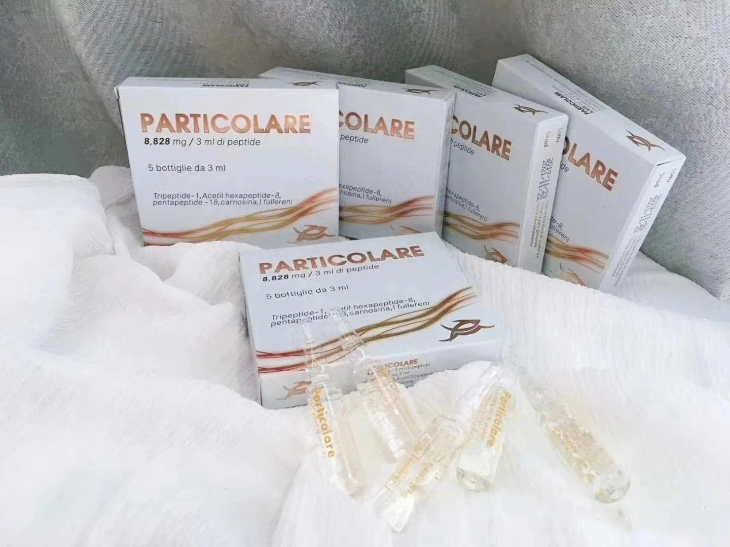 2023 Particolare Pdrn Regen Heal Skin Booster Anti-Aging Polydeoxynucleotide Salmon Anti Wrinkles Factory Price Italian Brand Particolare for Face