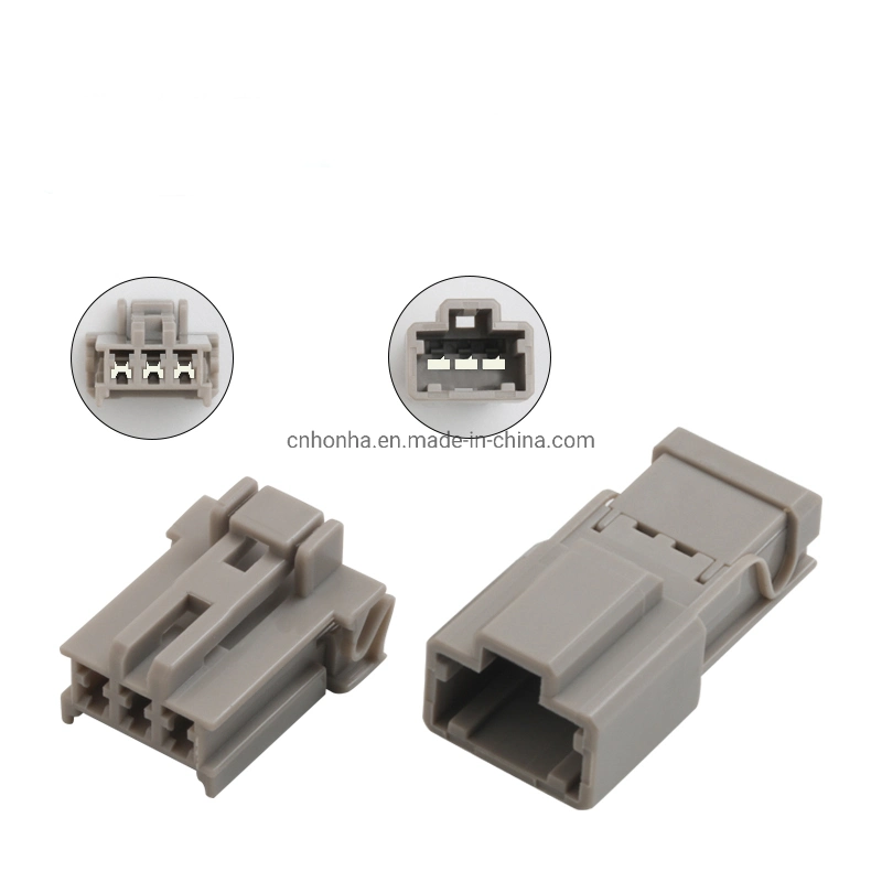 Em Style Japanese Electrical Harness Wiring Connector 3 Pin Male Sumitomo HD 090 Non-Sealed 6098-0242 6098-0241