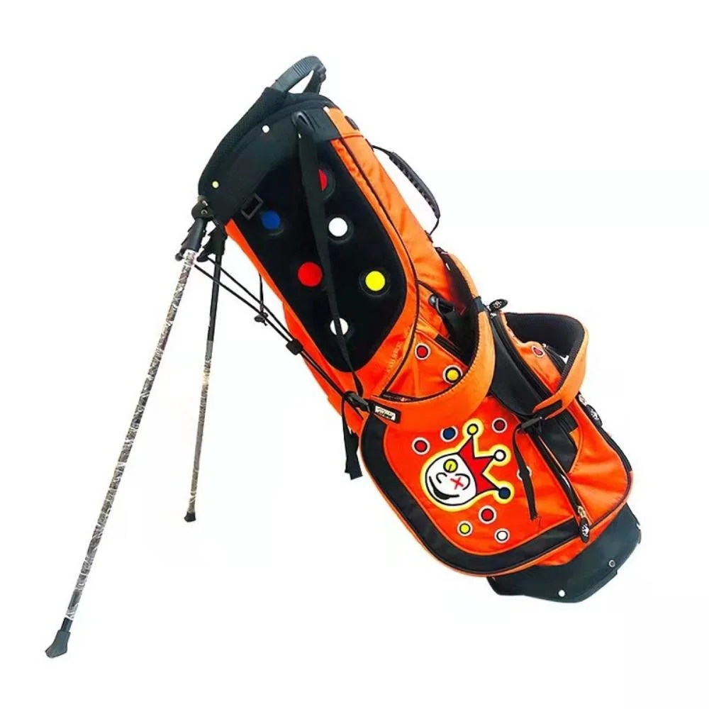5 Ways Staff Bag Orange Portable Golf Bag Golf Stand Bag Wyz18740