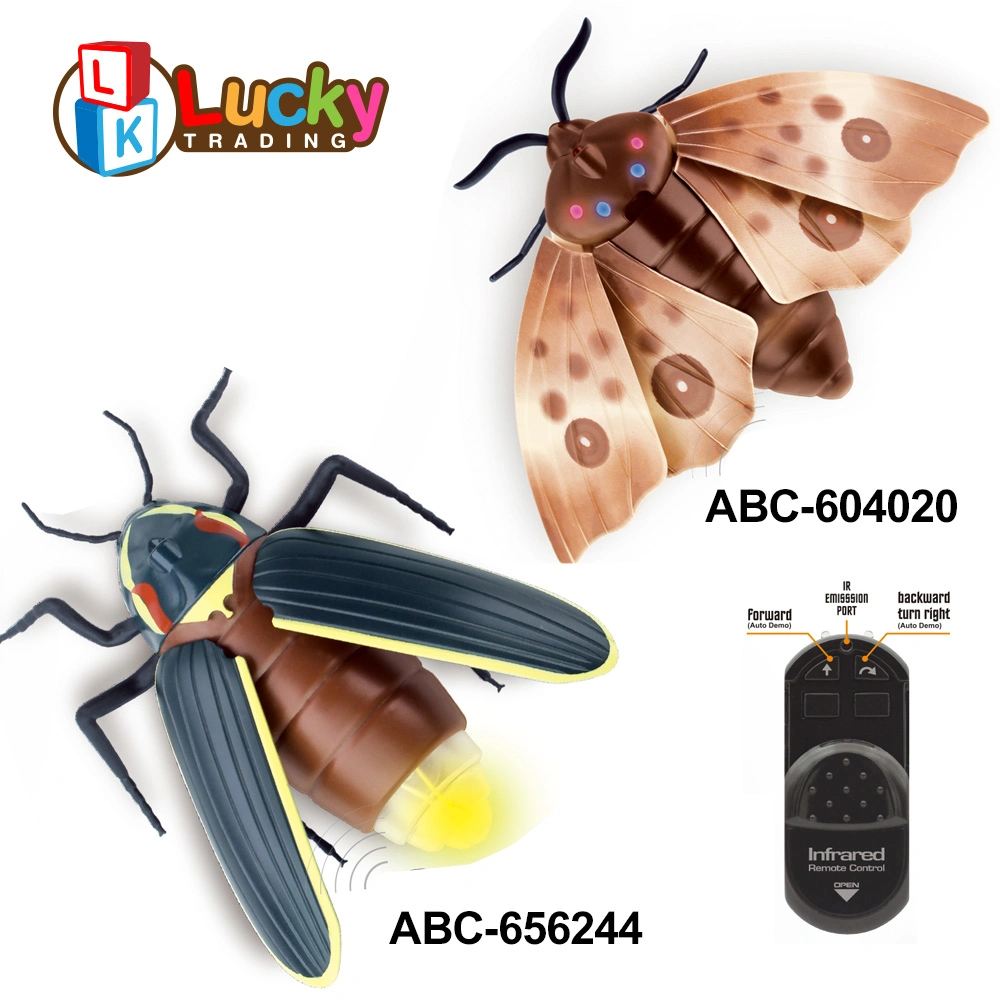 3 canal infrarouge Mini RC jouet d'insectes volants Moth