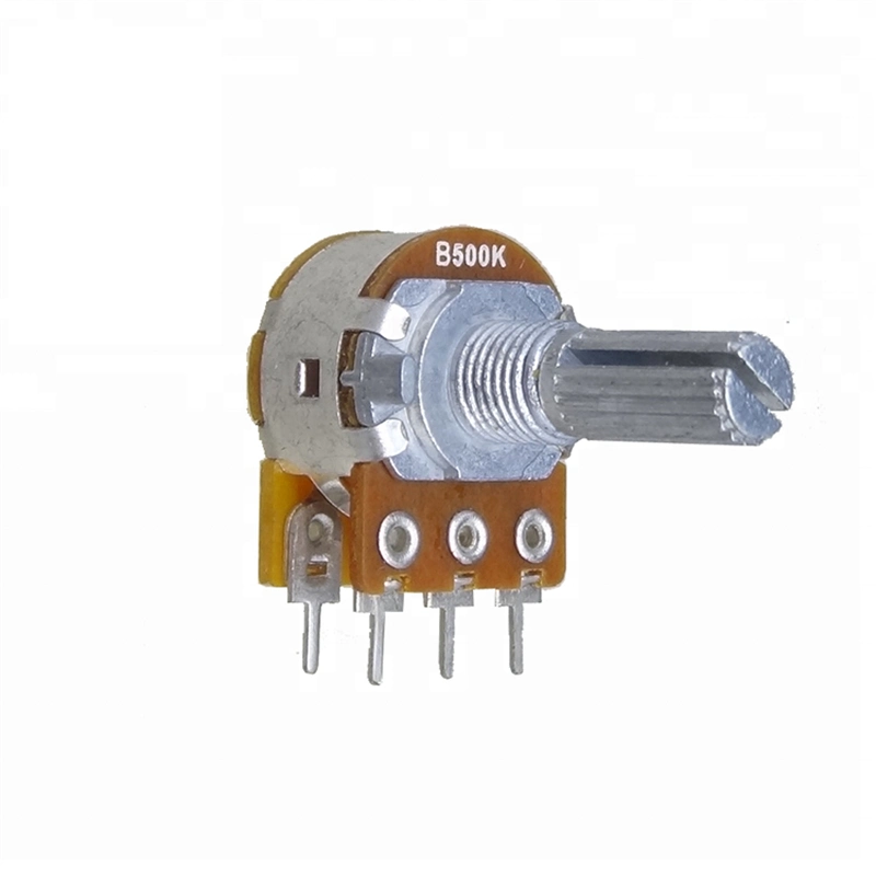 16mm Metal Shaft Audio Potentiometer with Switch (RP1613SN)