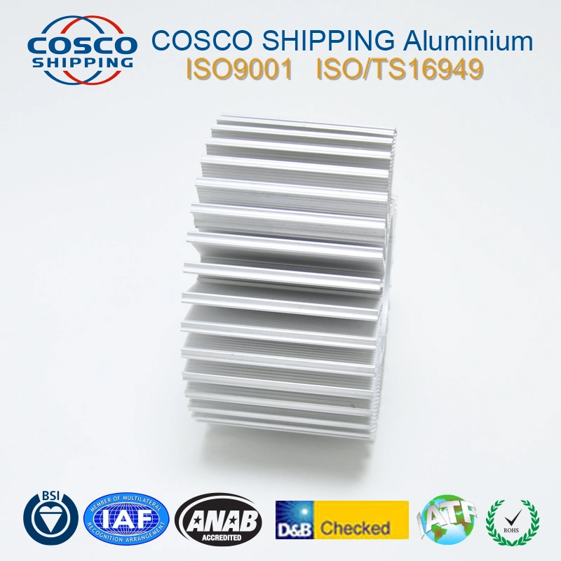 Wholesale/Supplier Factory Price Heatsink Aluminium Profile Extruded Heat Sink