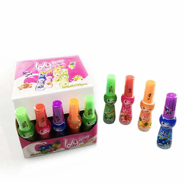 2023 Latest Models Jelly Liquid Candy Calabash Shape Mix Fruit Flavour Spray Candy Liquid Candy