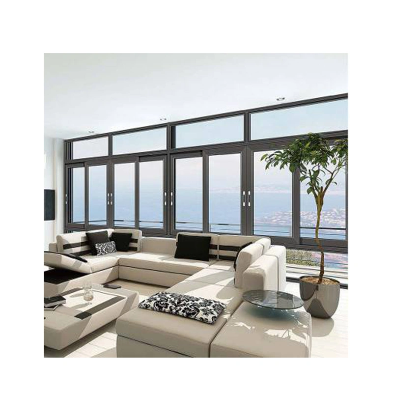 Aluminum Metal House Windows with Net/Sliding Window