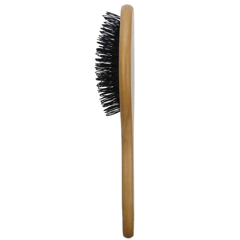 Top Quality Loop Bristle Custom Logo Professional Wooden Detangling Hair Brush